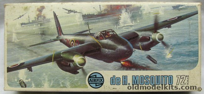 Airfix 1/72 Mosquito Mk.II / VI / XVII - RAF 23rd Sq (MkII) - RAF 248/254 Sq (Mk.XVIII) - RAAF Australia 1 Sq (Mk. VI), 03019-3 plastic model kit